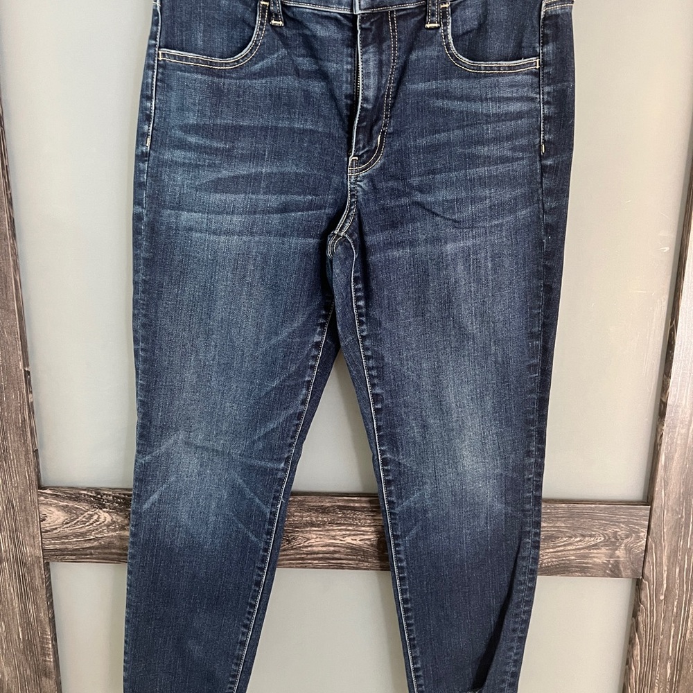 American Eagle Outfitters Dark Blue Skinny Jeans